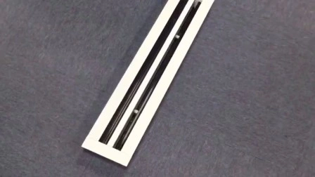 Двусторонний диффузор для воздуховодов HVAC, регулируемый диффузор для выхода воздуха с потолочной щелью